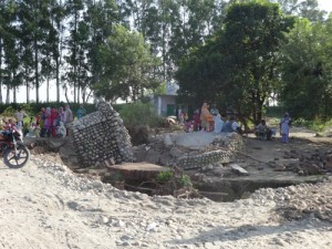 Flood Relief Distribution at Puran De Kothey